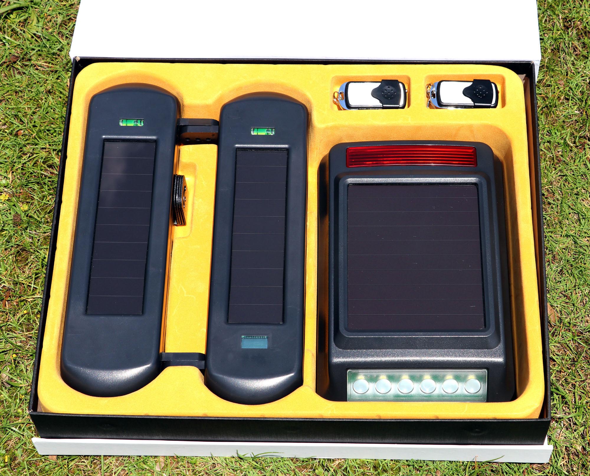 Driveway Intrusion Alert Security System Solar Beams Detection (image for) Driveway Intrusion Alert Security System Solar Beams Detection